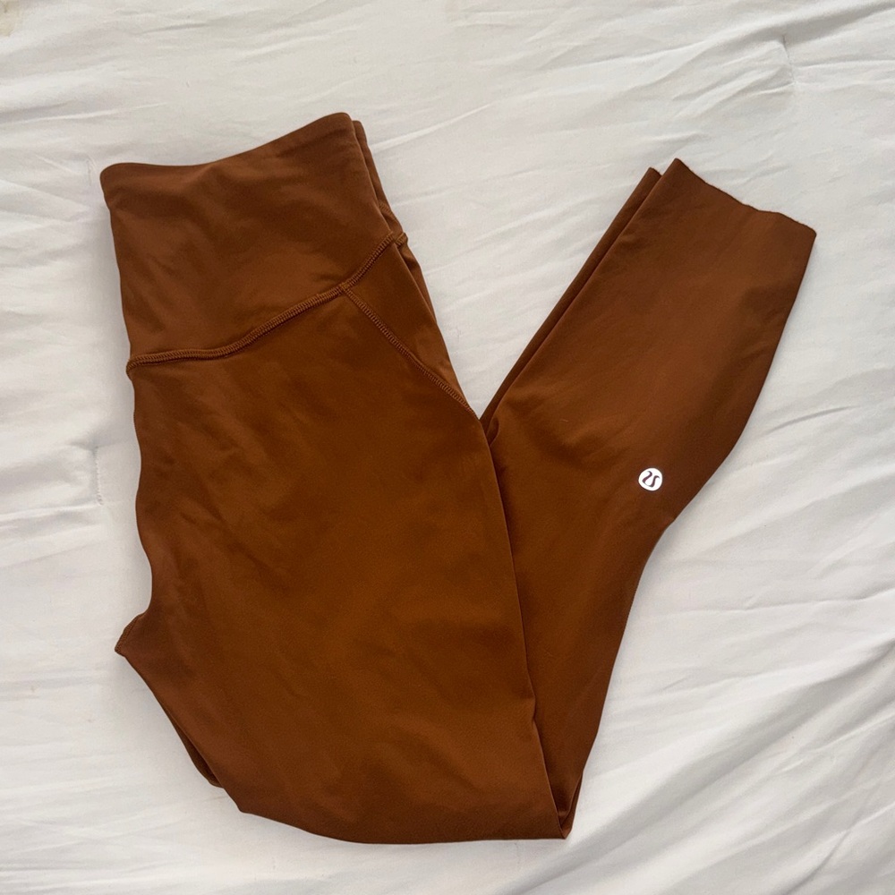 lululemon Athletics Tan/Brown Base Pace Leggings